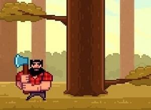 لعبة قطع الاشجار