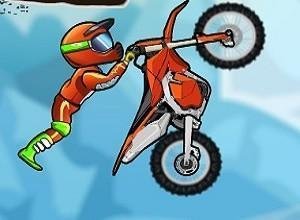 لعبة مغامرات الموتسكلات الطائرة