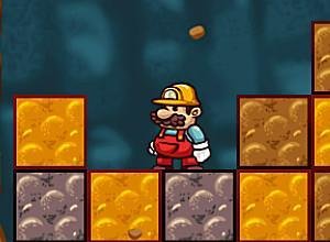 لعبة مغامرات ماريو فى الكهف