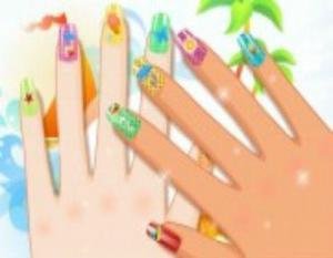 لعبة مانيكير الصيف