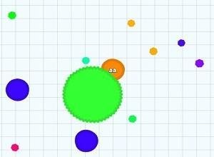 لعبة اكل الكرات المتوحشة