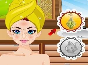 لعبة تصفية الوجة من الحبوب
