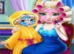 لعبة مكياج الام و الطفله