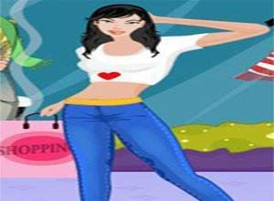 لعبة شراء الملابس الجديده