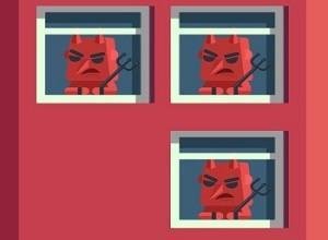 لعبة كعكة الموت و الشياطين الحمر