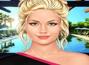 لعبة تعليم عمل الميك اب مع نيللي