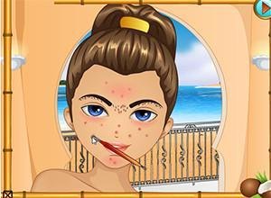 لعبة ماسكات خلطات هاواي