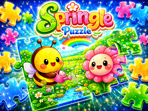 لعبة سبرينغل بازليه (Springle Puzzle)