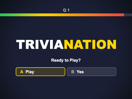 لعبة تريفيَا نيشن (TRIVIA NATION)