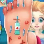 العاب طبيب بنات علاج القدمين